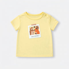 Camiseta De Bebe Wild Friends