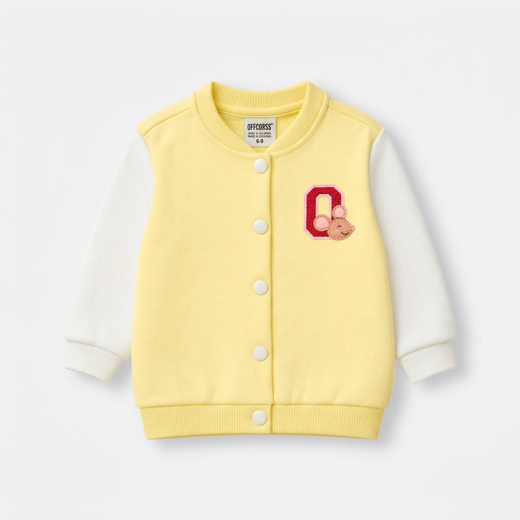 Chaqueta Bebe Niña Amarilla