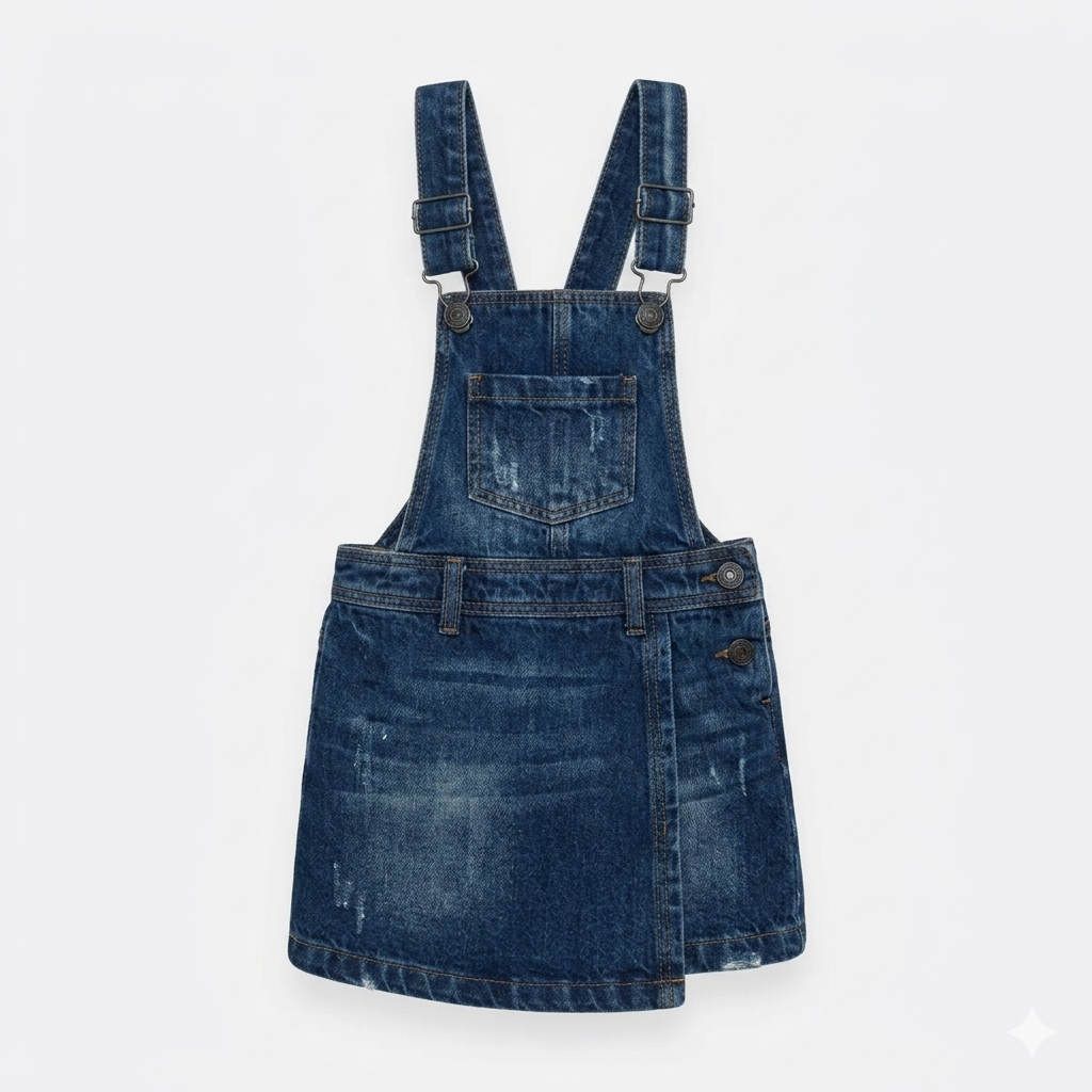 Jardinera En Denim