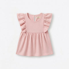 Camisa Rosa Con Brillos