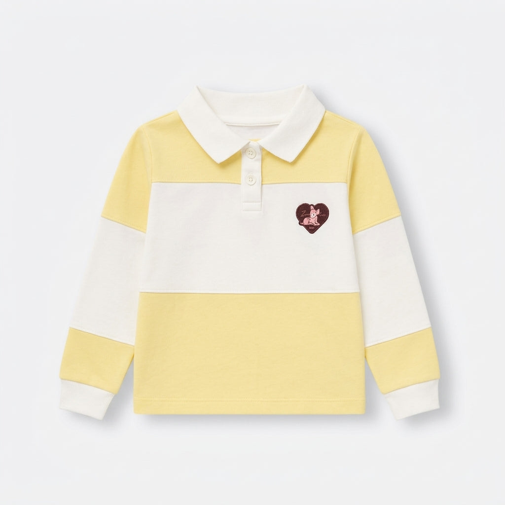 Camiseta Polo Manga Larga Niña