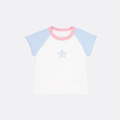 Camiseta Crop Top Estrella