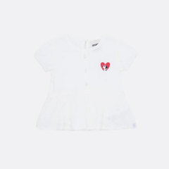 Camisa Con Tela En Textura Bebe