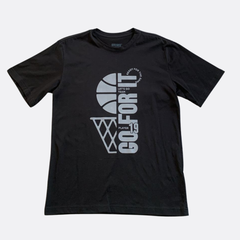 Camiseta Go For It Negra