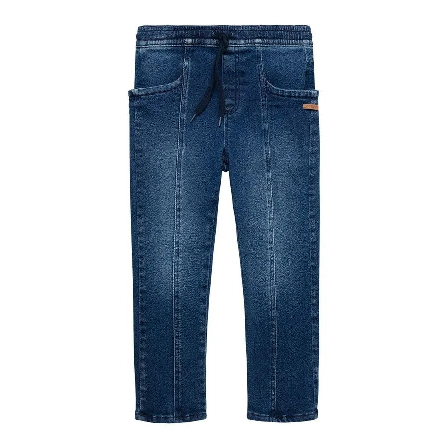 Denim Silueta Balloon Para Niño