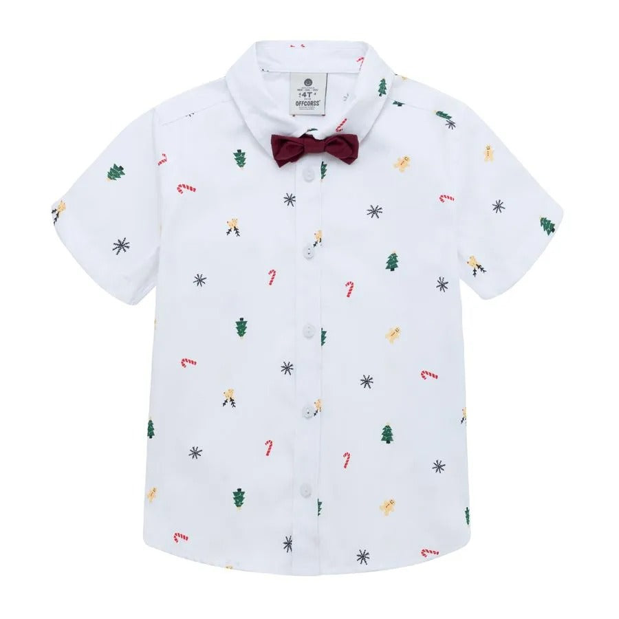 Camisa Manga Corta Para Bebé Niño