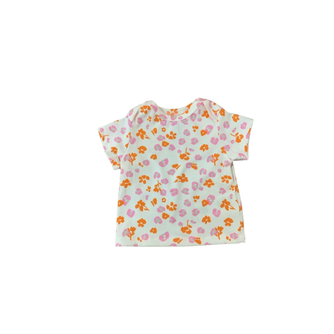 Camiseta Bebe Flores